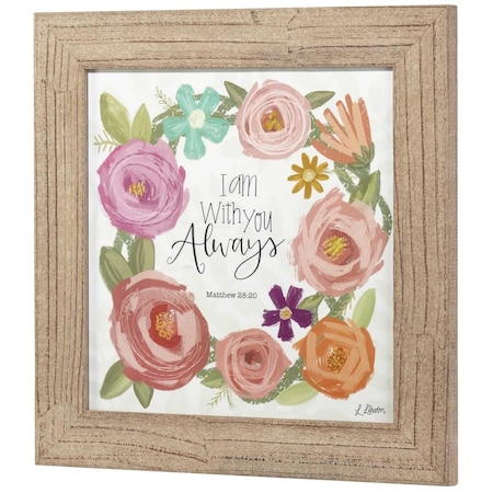 I Am With You Matthew 2820 Wall Decor